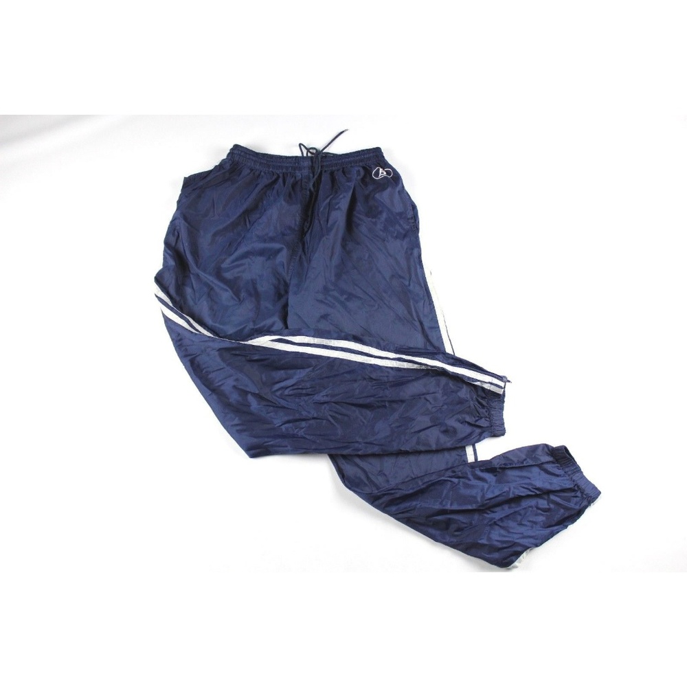 Vintage 90s Bike Mens Jogger Pants Navy Blue Sz L